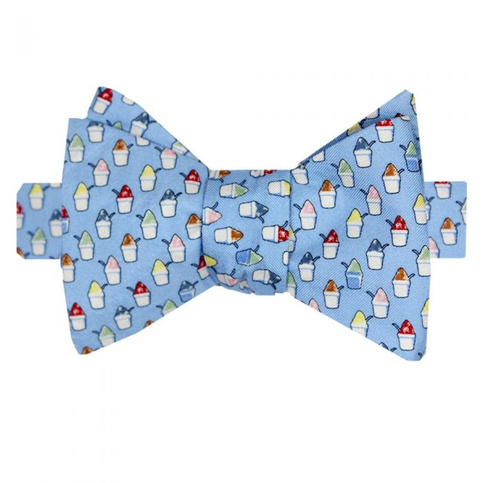 Snoball Gulf Blue Bow Tie